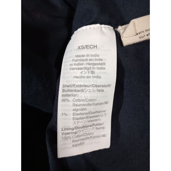 Madewell Dress Ladies Extra Small Navy Mini Dress - Picture 7 of 8